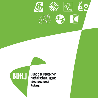 Logos des BDKJ und der Jugendverbände in der Erzdiözese Freiburg